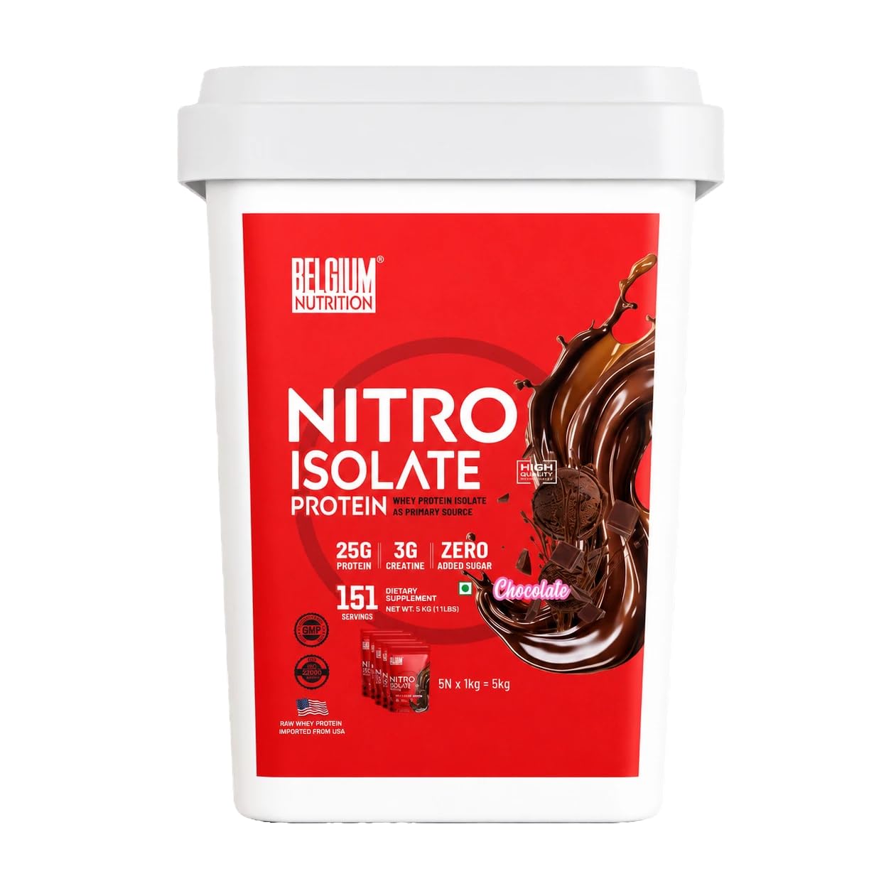 Nutraceuticals (CREATINE MONOHYDRATE with l-glutamine) Powder | Premium Whey Protein Isolate with 25g Protein, 3g Creatine, Zero Added Sugar & Fast Muscle Recovery Support-picture-31