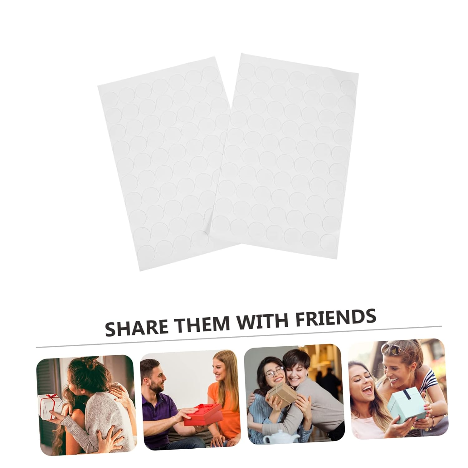 Double Sided Adhesive Dots 300pcs Acrylic Stickers