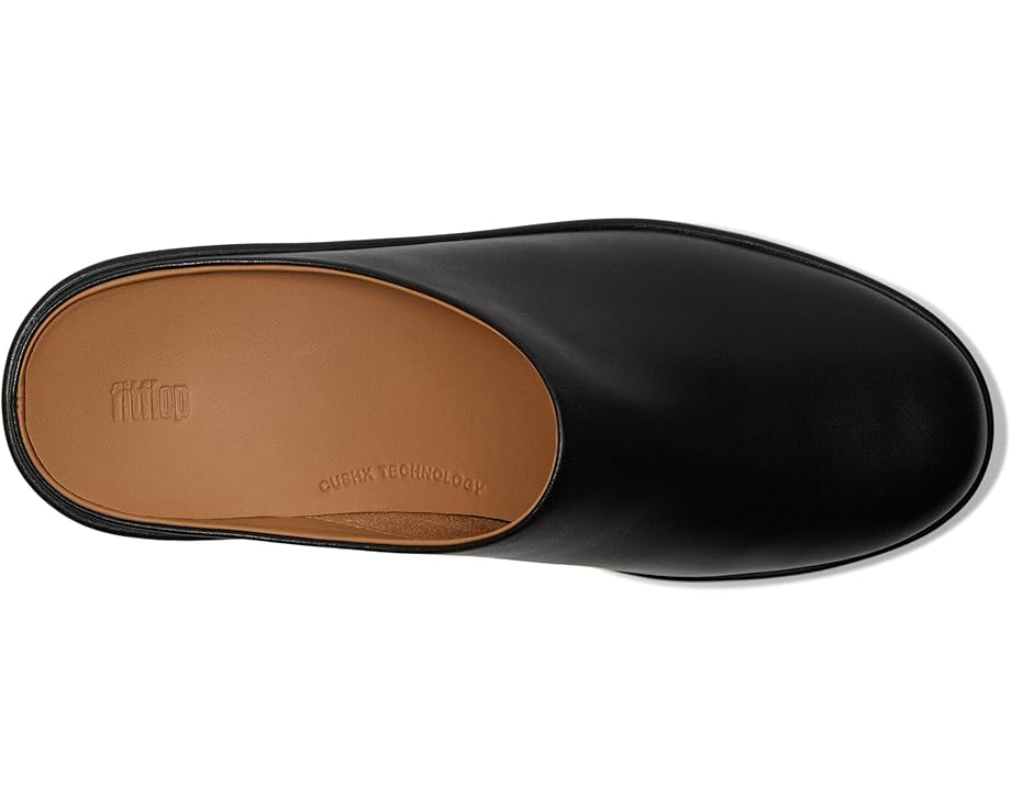 FitFlop Platfforms Leather Heeled Mules - Top View