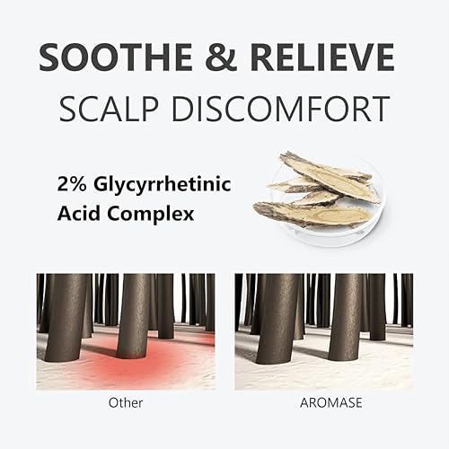 Miniatura 3 de Aromase 5 Juniper - Champú líquido purificador para cuero cabelludo seco y sensible, 2.7 fl oz, galardonado limpiador y exfoliante para caspa