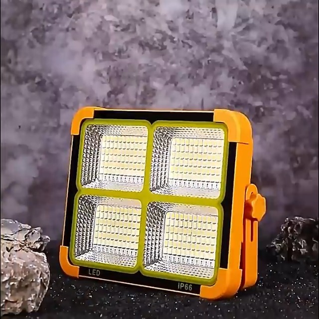 Watch LED Solar Work Light Portable on Amazon Live