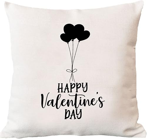 Miniatura 5 de Funda de almohada romántica para el día de San Valentín, funda de cojín para boda, compromiso, aniversario, decoración del hogar, sofá, sala de