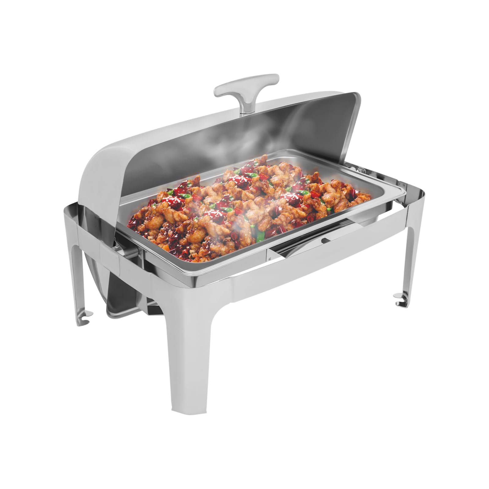 Chafing Dish Buffet Set da 9 l, in acciaio inox, scalda buffet per pasti, scalda buffet, scaldabagno, scalda cibo per catering, buffet e feste