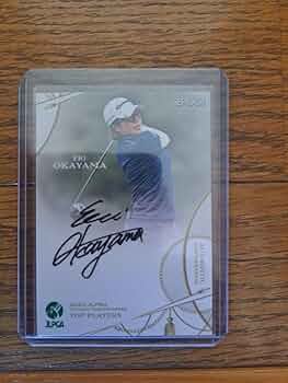 【希少】畑岡奈紗プロ　直筆サイン　カード 2020 日本女子プロゴルフ協会 オフィシャルトレーディングカード