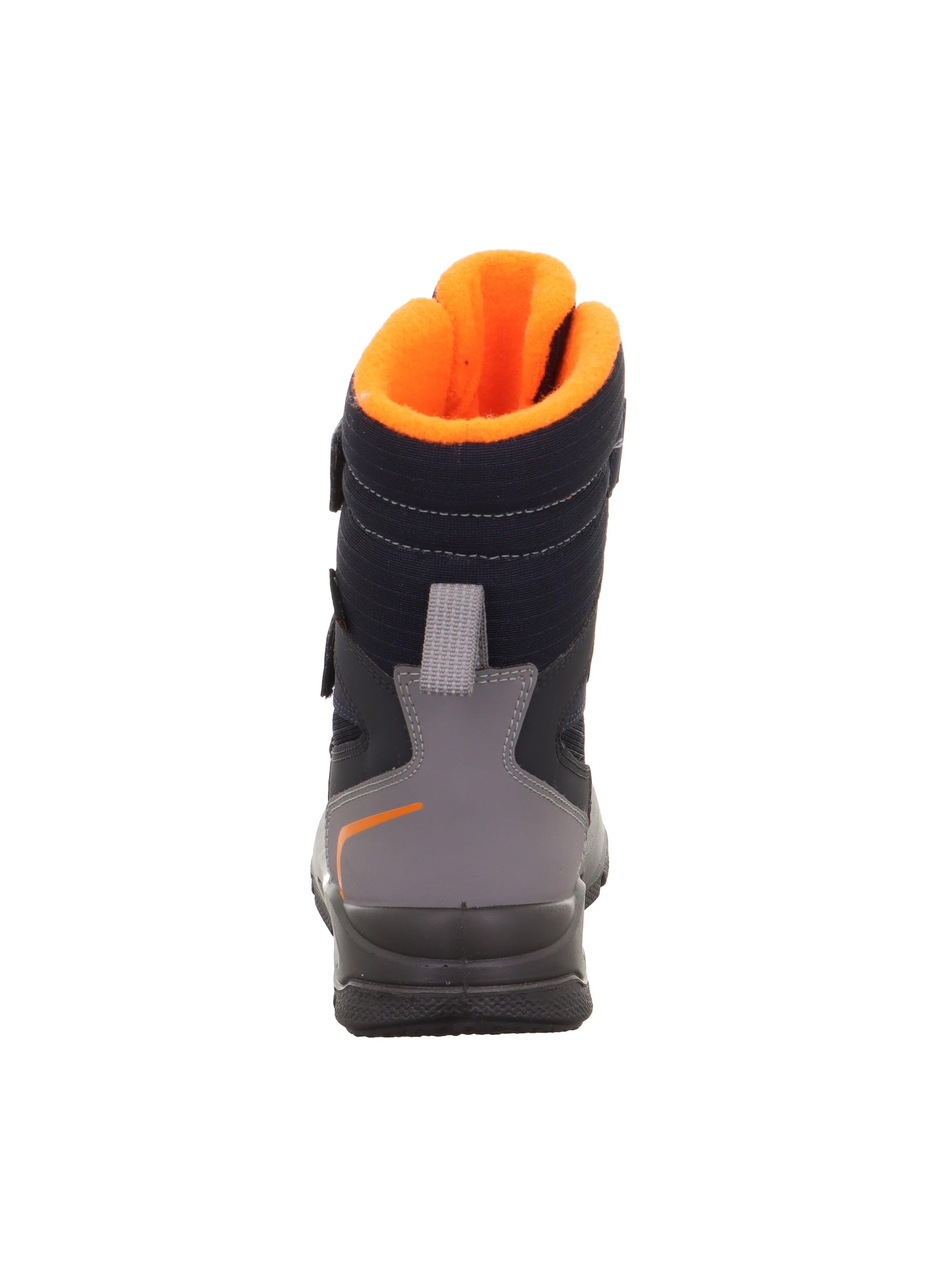Superfit Jungen Mars Warm Gefütterte Gore-tex Blau/Orange 8010 Stiefel, Blau Orange 8010, 30 EU