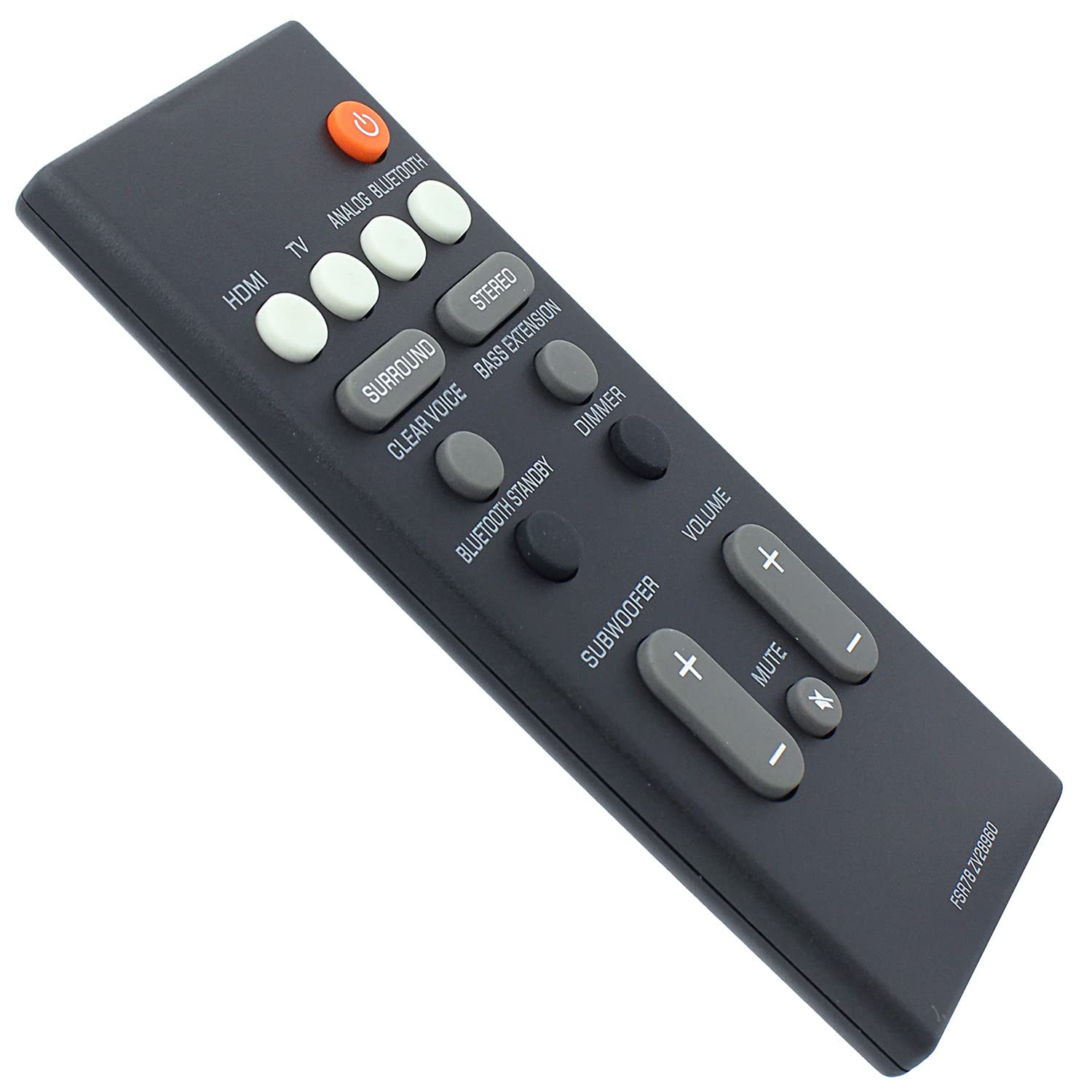 Fsr73 Zp80760 Télécommande De Rechange Compatible Avec Yamaha