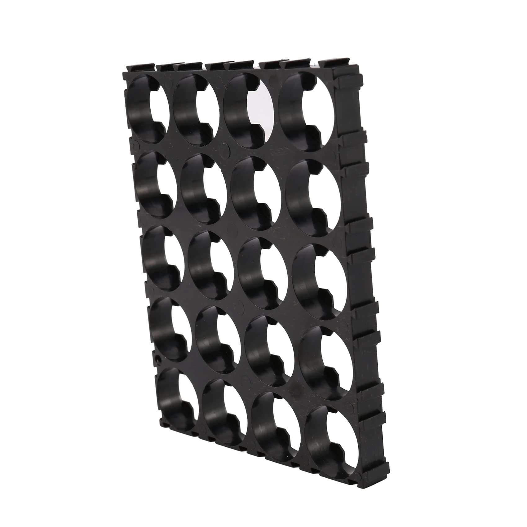 100PC 18650 Batería 4X5 Espaciador Celda Radiante Shell Soporte de Plástico 18.4mm