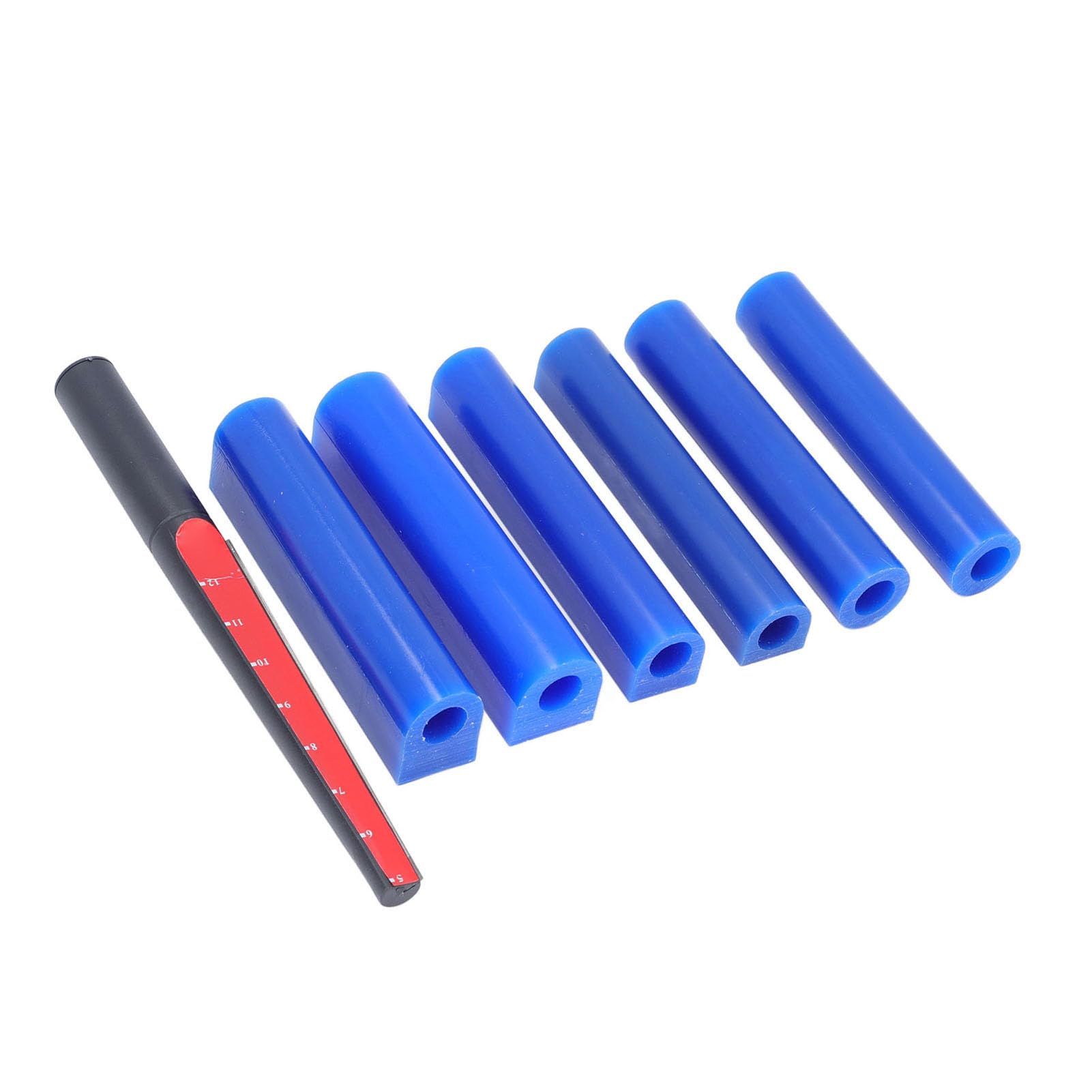 Kit de Tubo de Anillo de Cera para Tallar 6 Piezas de Material de Moldeo de Fundición Dura para Fabricación de Joyas con Cortador Anillos de Cera Flexibles y Prácticos para Diseño