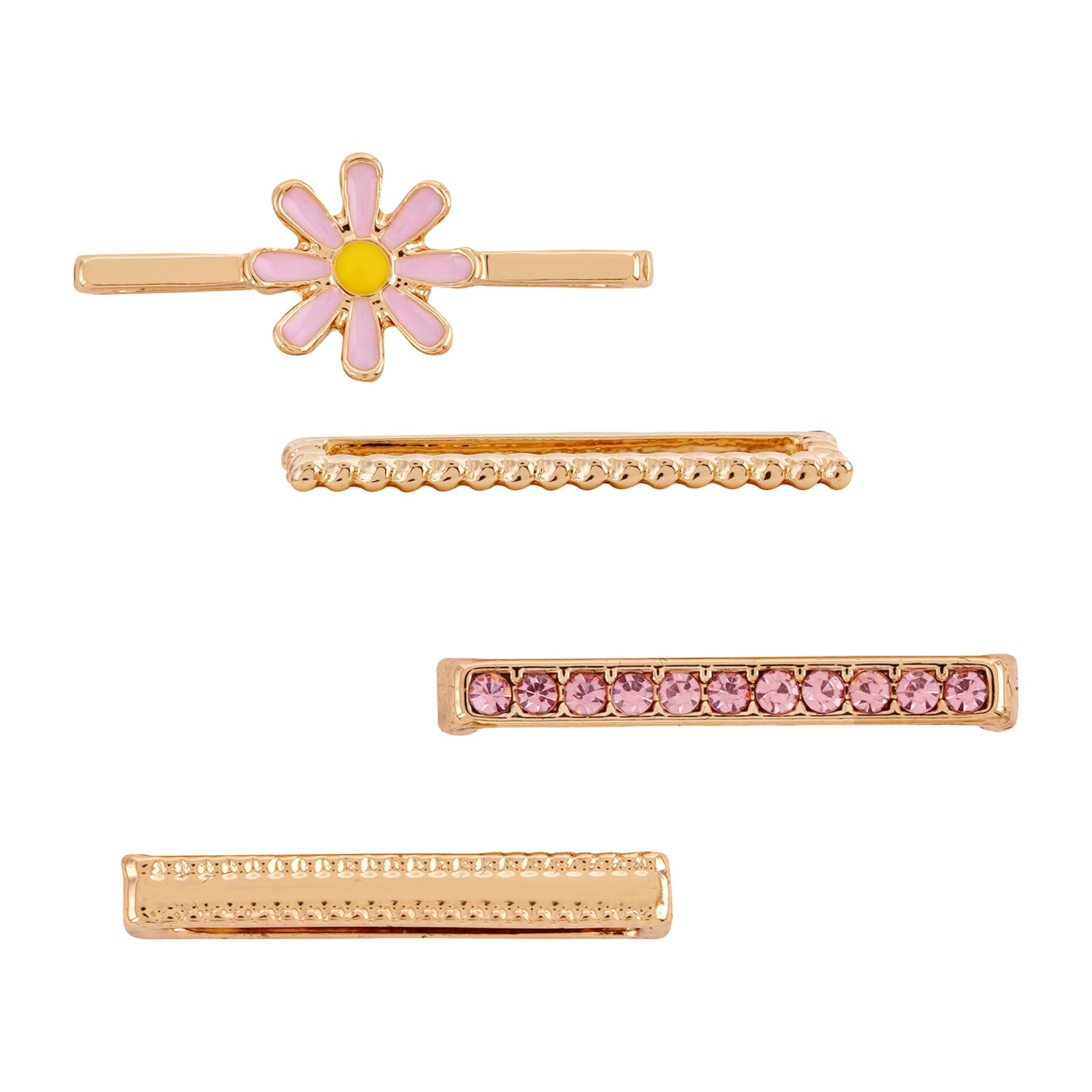 Womens Summery Pink Ring Watch Charm