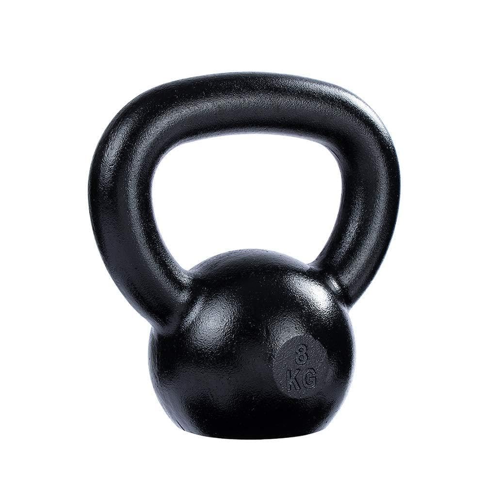Kettlebells HUAHUA Hierro Fundido, Hombres Y Equipo De Entrenamiento De Aptitud De Las Mujeres, 8kg, 10kg, 12kg, 14kg, 16kg, 20kg, 24kg, 28kg (Size : 8kg)