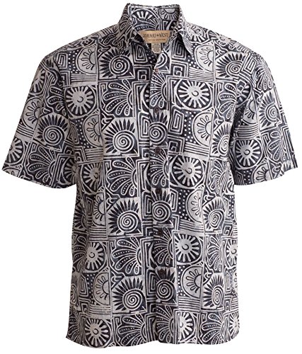 Johari WestIndo Bay Tropical Hawaiian Cotton Batik Shirt