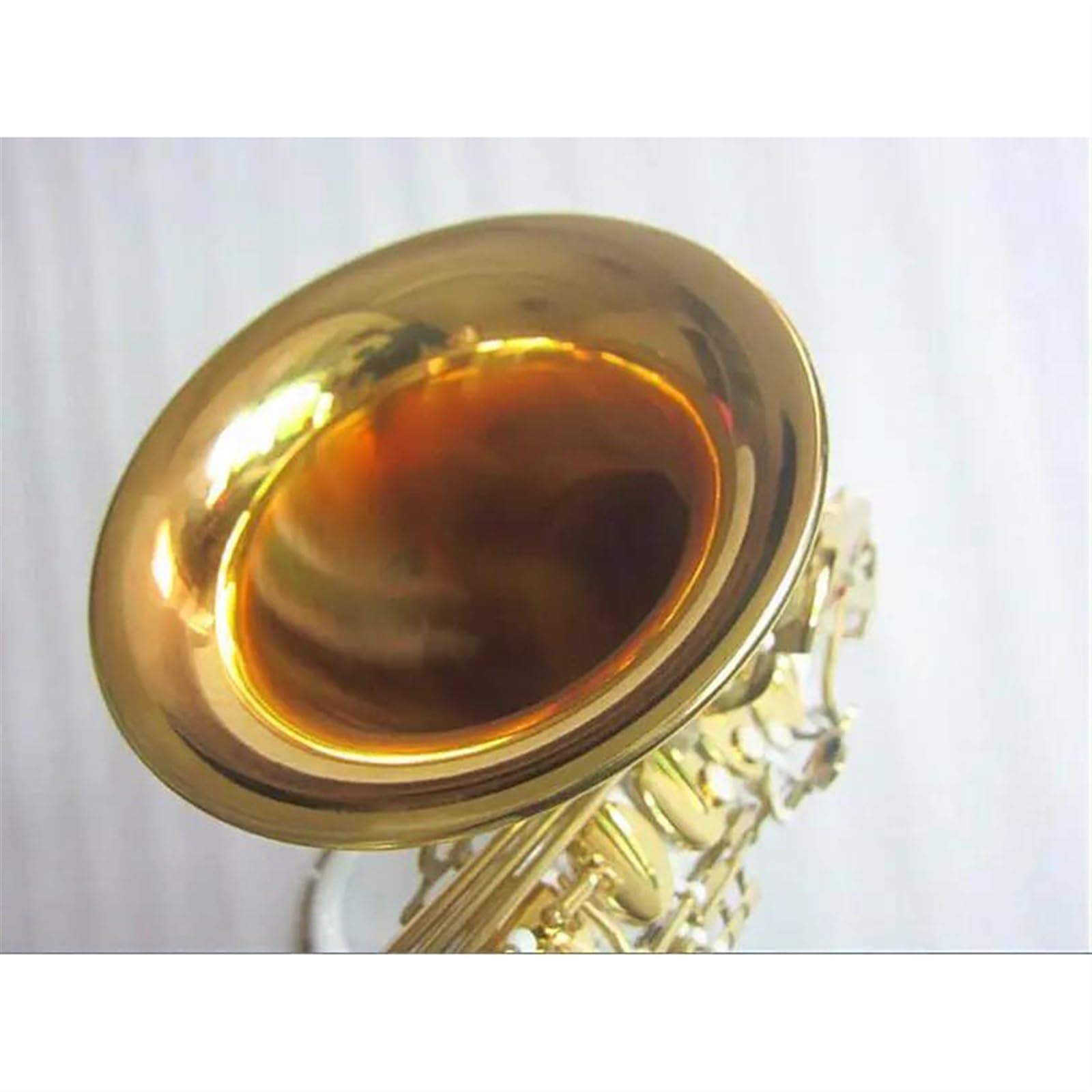 Saksofon Saksofon Tenorowy Bb Mosiężny Biały Saksofon Tenorowy Profesjonalny Instrument Muzyczny Z Ustnikiem W Obudowie