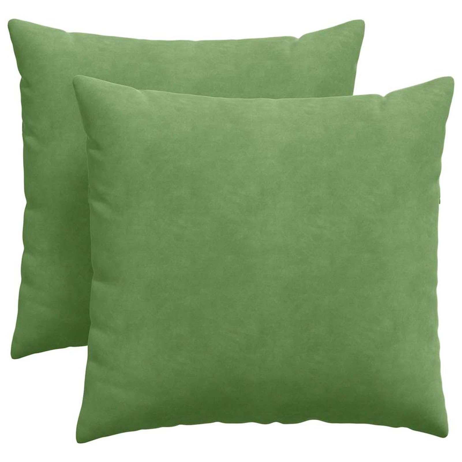 Tidyard Cojines de Pana Modernos para Sofá - Verde Claro, 45x45x18 cm, Relleno de Fibra de Poliéster, Fundas Removibles Modelo YFXQY-42013931ES