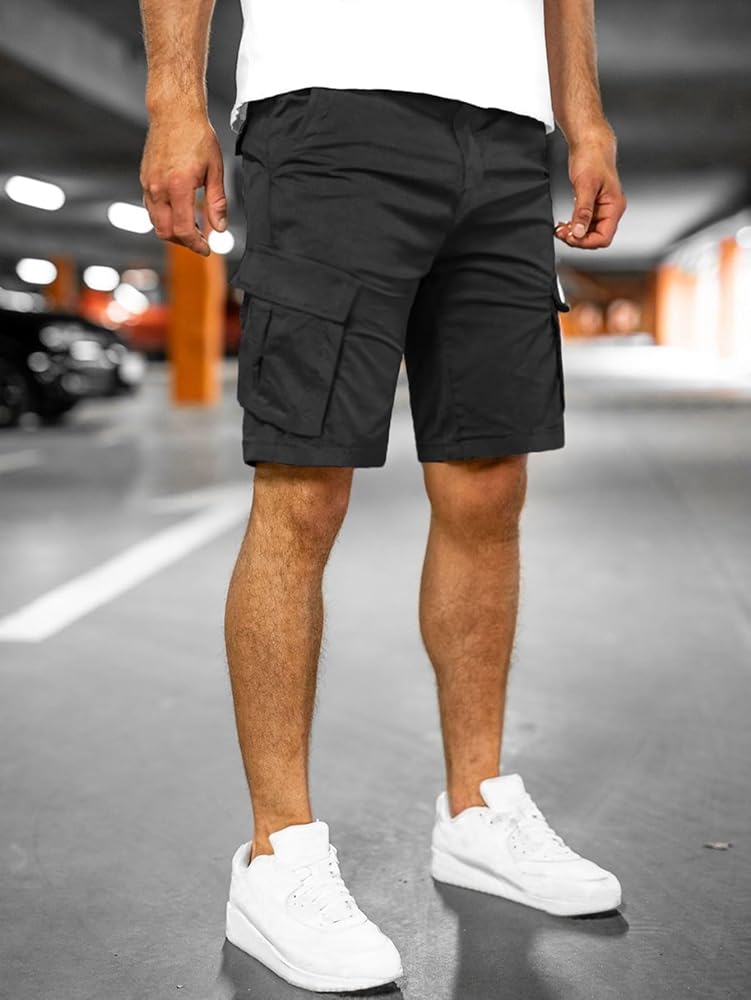 Amazon.com: RAISER Summer Men's Shorts Men Pocket Cargo