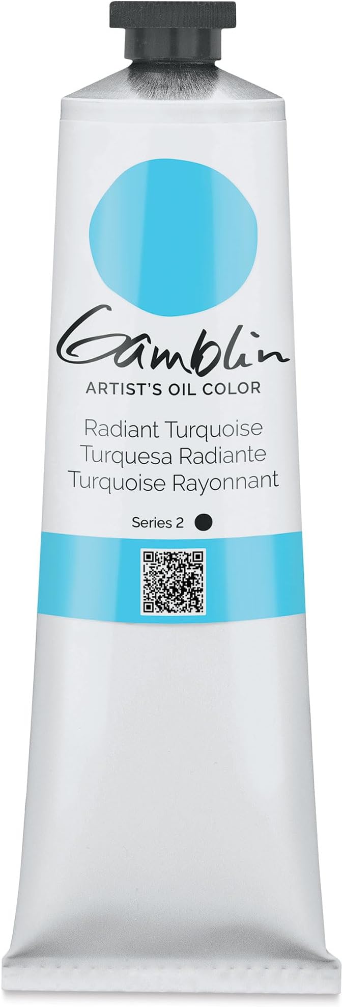 Gamblin Artist Oil Color - Radiant Turquoise - 150 ml Tube
