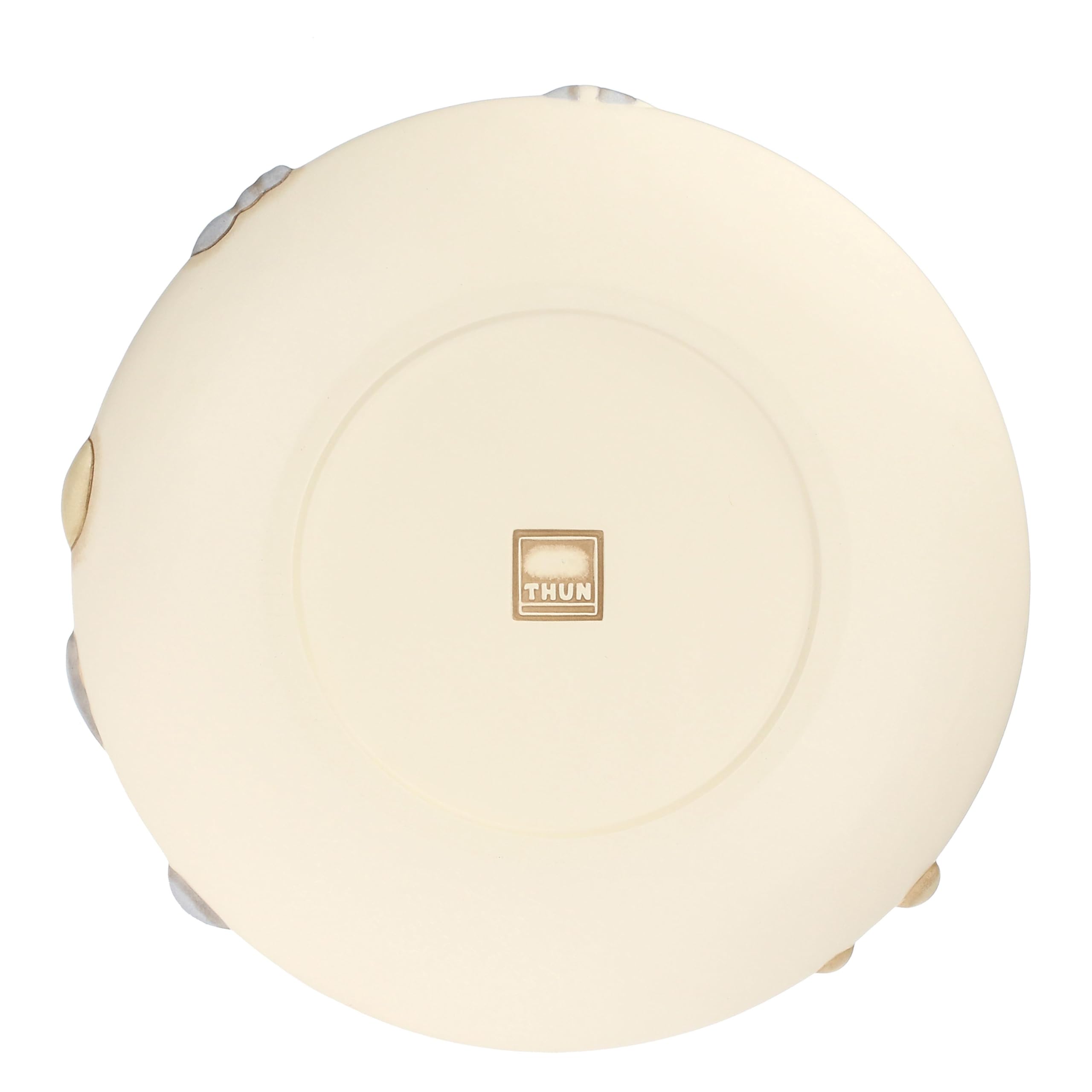 THUN, Centrotavola in Ceramica Decorata a Mano, Casa e Cucina, Linea Mare da Amare, Ø 30 cm, Spessore 3.2 cm