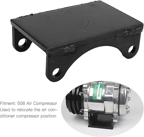 Miniatura 2 de 508 Soporte de montaje para compresor de aire acondicionado de hierro Kit de soporte de compresor con accesorios de montaje para aire acondicionado