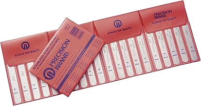 Precision Brand 77750 Stainless Steel Thickness Feeler Gage, 1/2