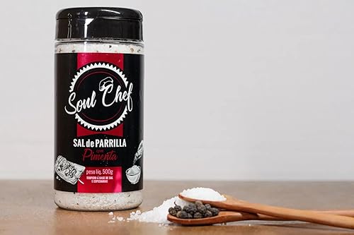 Miniatura 7 de Soul Chef Sal de parrilla con chimichurri para barbacoa - Sal de Parrilla Com Chimichurri Para Churrasco - Importado de Brasil - Sabor delicioso -