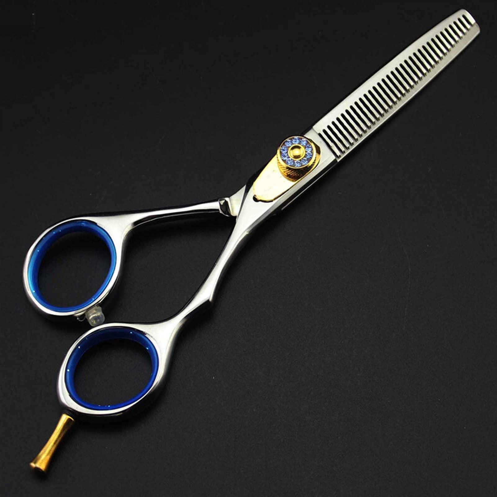Forbici per Capelli, Taglio Capelli Argento, Prodotti per Parrucchieri Professionali, Strumenti per Lo Styling dei Capelli, Barbieri（Cutting No Bag）