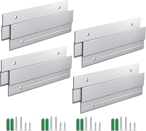 Miniatura 7 de Zorfeter Z Hanger - Percha para tacos franceses de 12 pulgadas, espejo, imagen, pizarra blanca, cabecero, marcos de obras de arte, soportes de