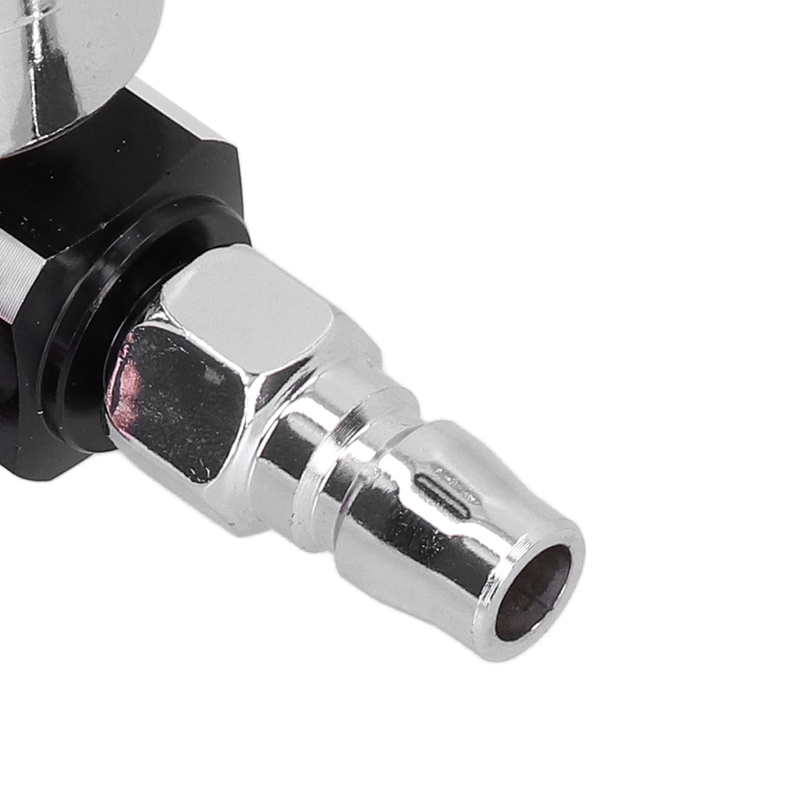 Regulador de presión de Aire G1/4" para Pistolas de Pintura - Manómetro Ajustable para un Control de presión Fabricación Duradera en Acero Inoxidable - Rango de 0 a 140