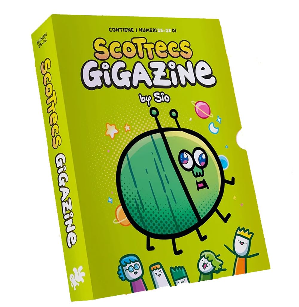 Scottecs Gigazine. Cofanetto 7 (Vol. 25-28)