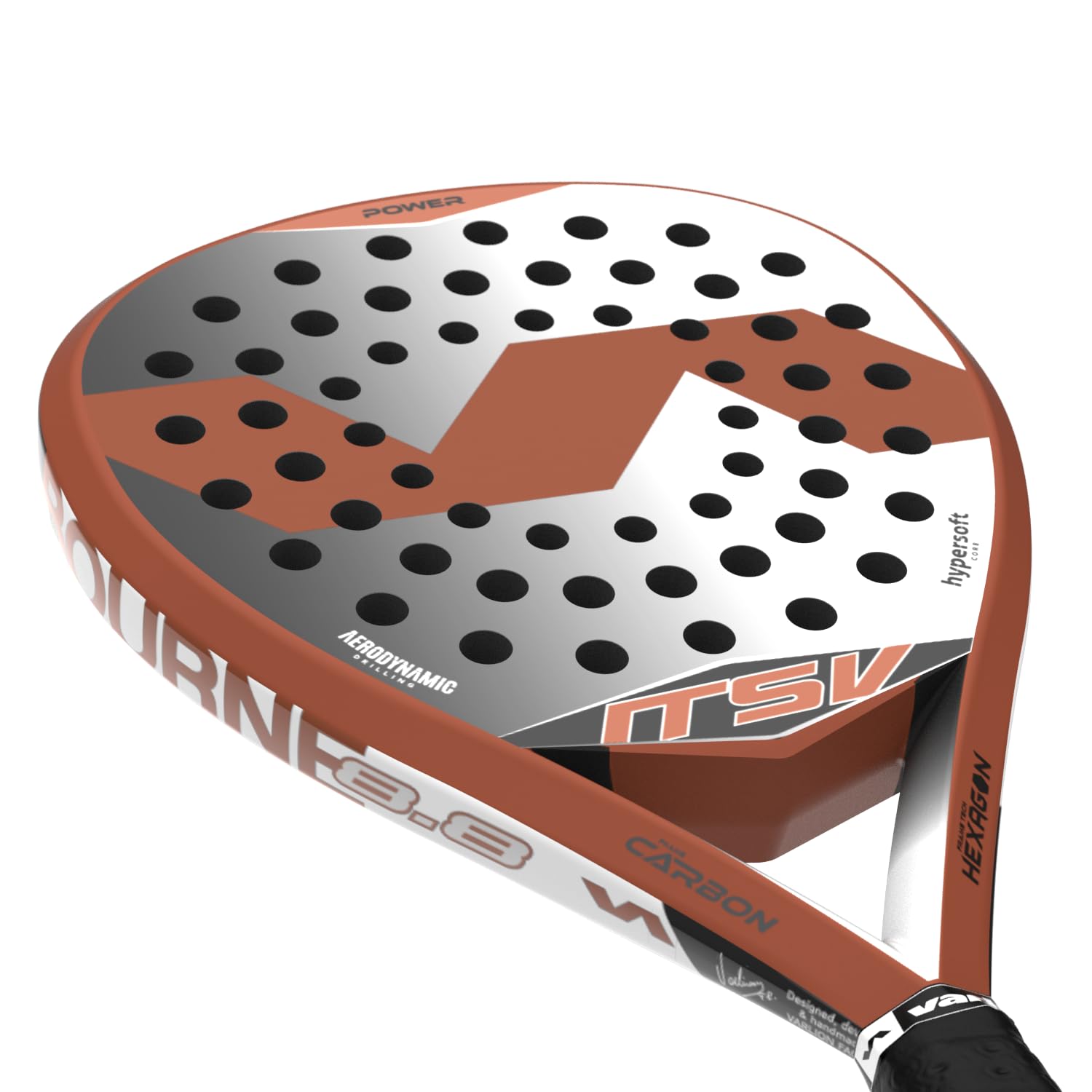 Varlion Padel Racket Bourne Hexagon 8.8