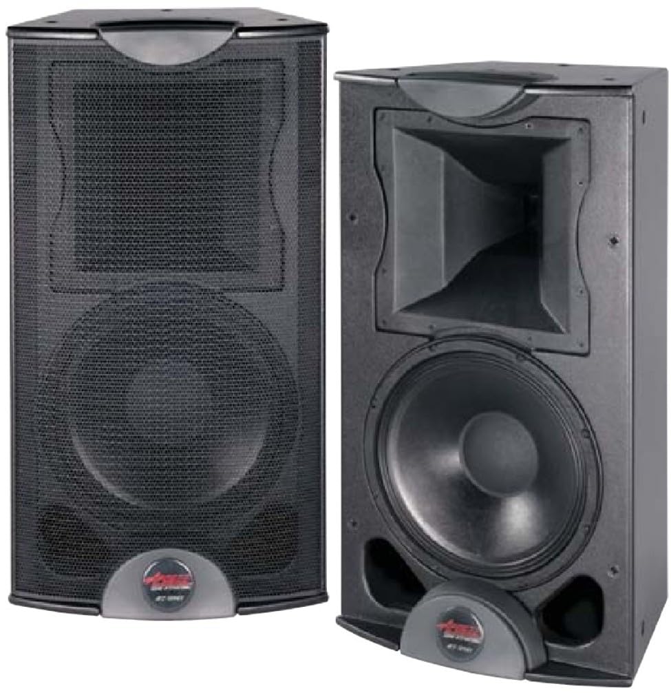 Bogen 106-0416 Model AFI-4 Contractor Series Loudspeaker with Metric, Black, 300W Cont./1200W Peak Max. Power Handling, 99dB Sensitivity, 8 ohms Nominal Impedance, 58Hz to 20kHz Frequency Response