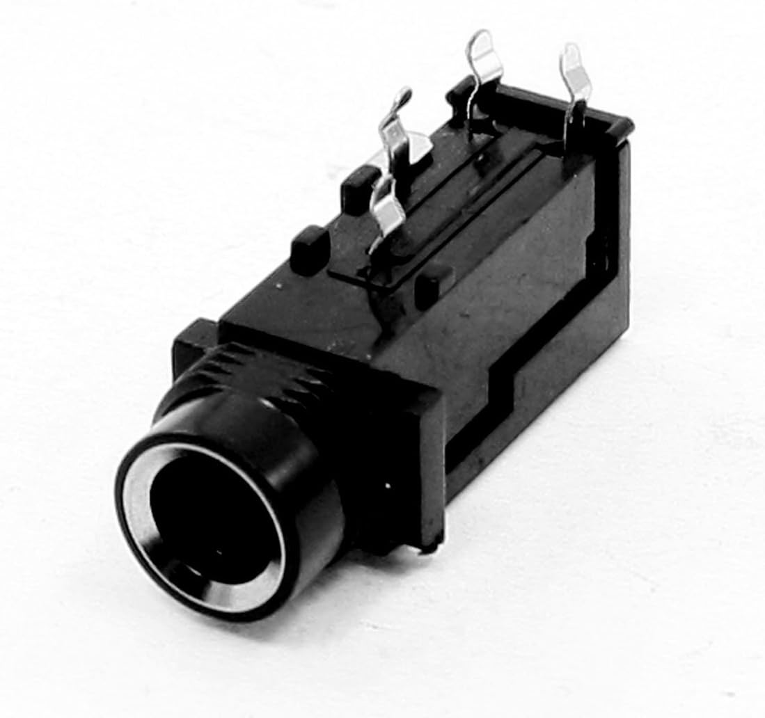 Sourcingmap 6.5mm Socket 4 Pins Audio Stereo Jack Connector BigaMart
