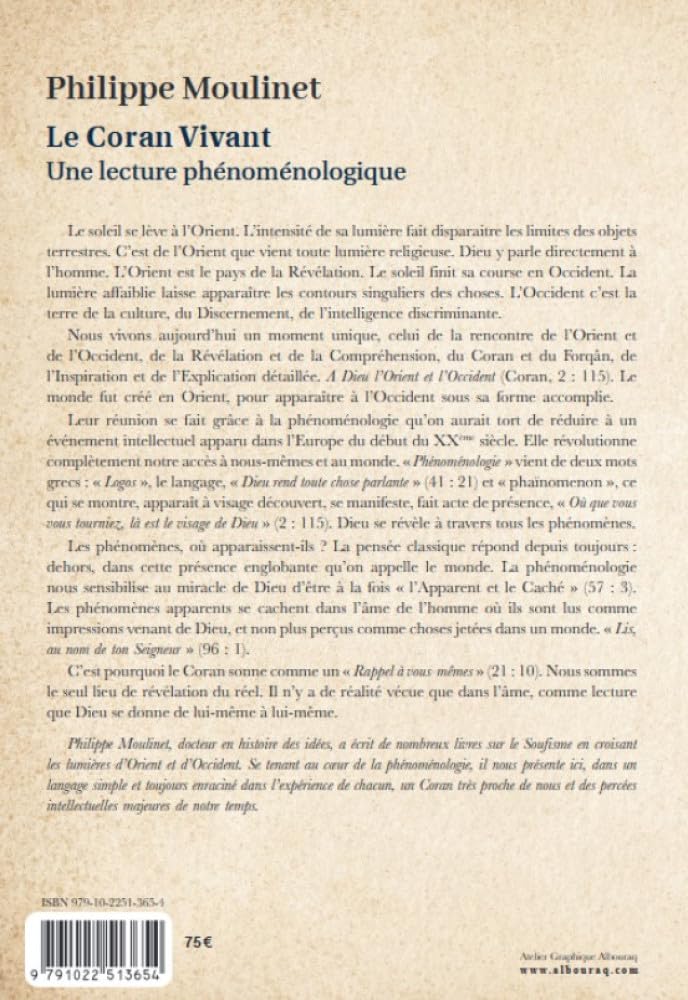 Le Coran vivant: Sa lecture phénoménologique