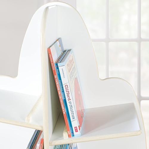 Miniatura 3 de Guidecraft EdQ - Árbol de lectura blanco - Estantería de pie de madera para habitación de niños, aula y sala de juegos