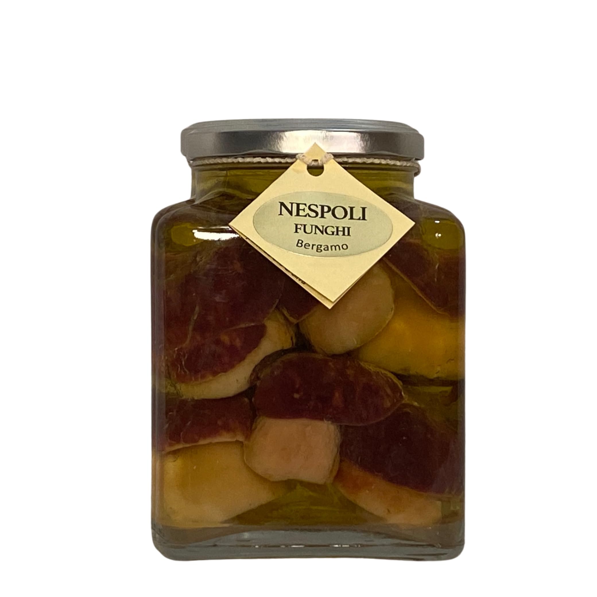 Ganze Steinpilze „Testa Nera“ in Olivenöl – 980 g – Italienische Feinkost im Glas – Nespoli Funghi