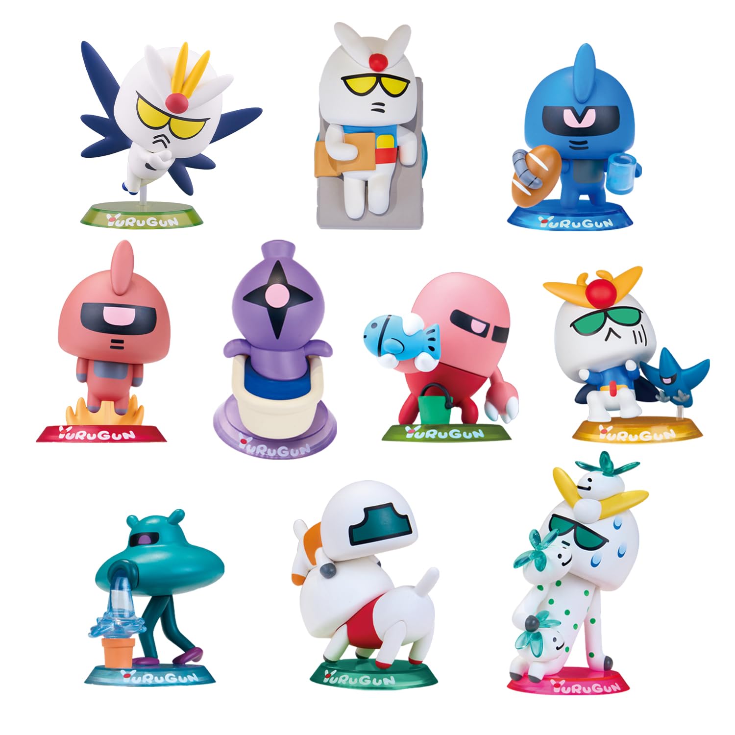 Amazon.co.jp: [バンダイ(BANDAI)] YURUGUN wave2（1BOX10個入り