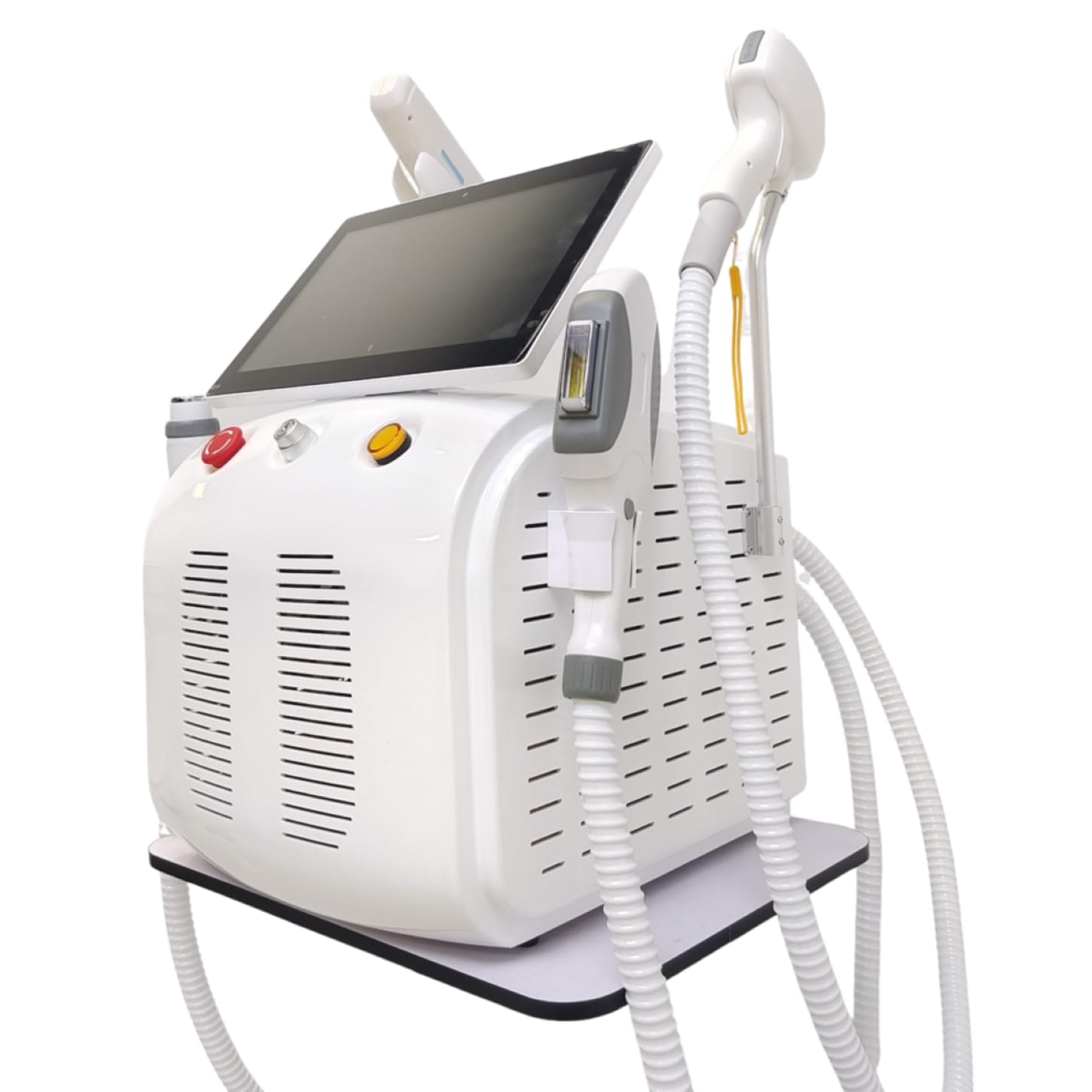 Dispositivo Estetico 4 in 1 per Viso e Corpo | Depilazione, Trattamento della Pelle, Raffreddamento a Ghiaccio, Adatto a Tutti i Tipi di Pelle