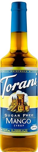 Torani Jarabe de mango sin azúcar 25.4 fl oz