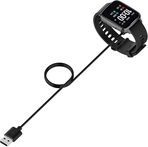 Miniatura 4 de Compatible con FITVII Fitness Tracker Cable de carga HM57/H86/H08/H18/H56/HM78/HM58/HM68 de 2 pies USB de repuesto para accesorios de cargador de