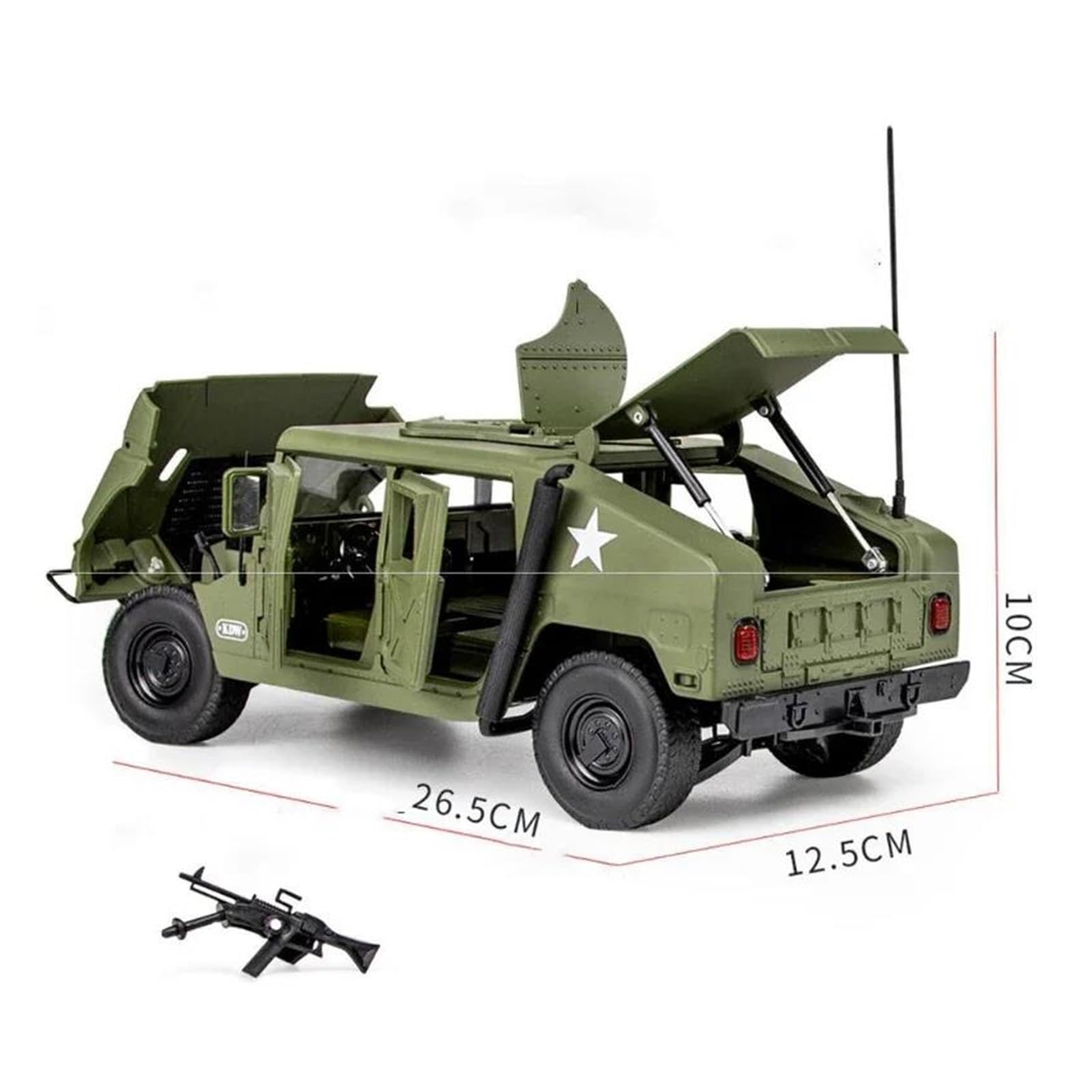 HUMVEE Premier Edition camouflage moulé sous pression échelle 1:18 par