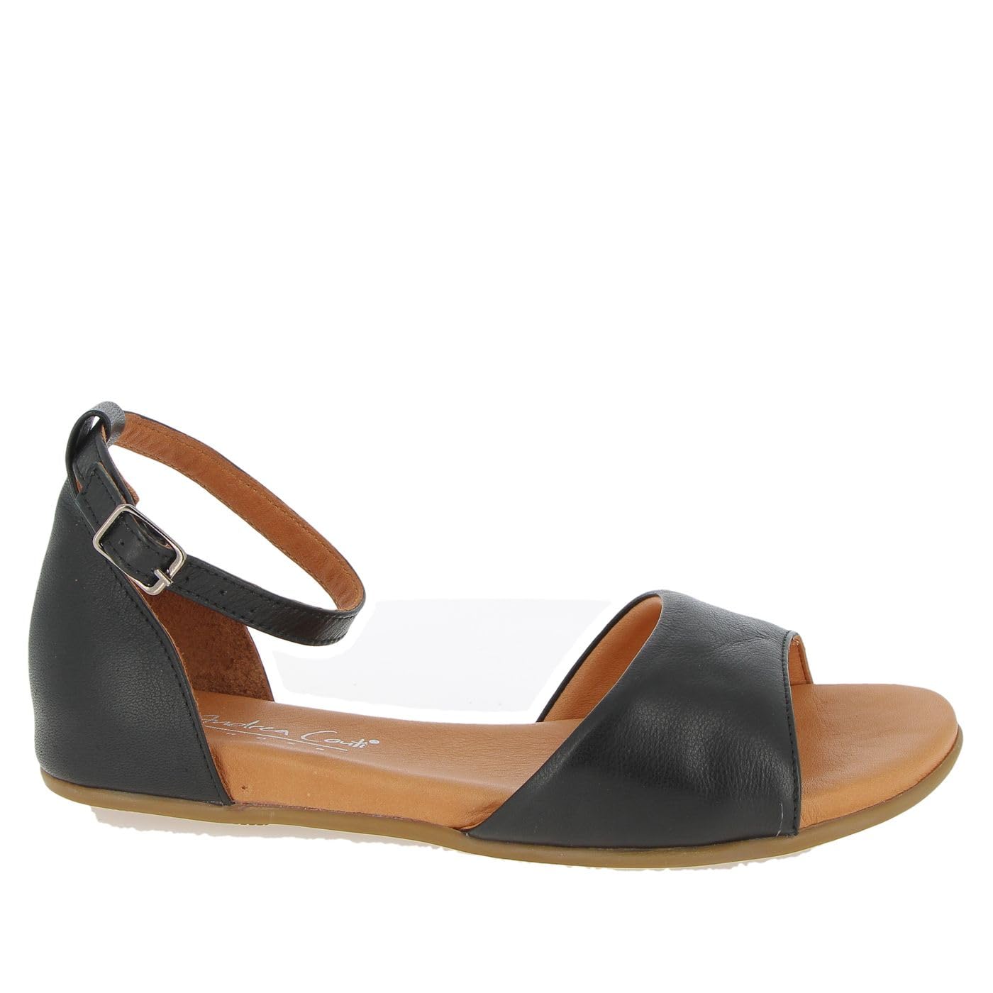 Andrea Conti Women's Sandals, black, 5 UK