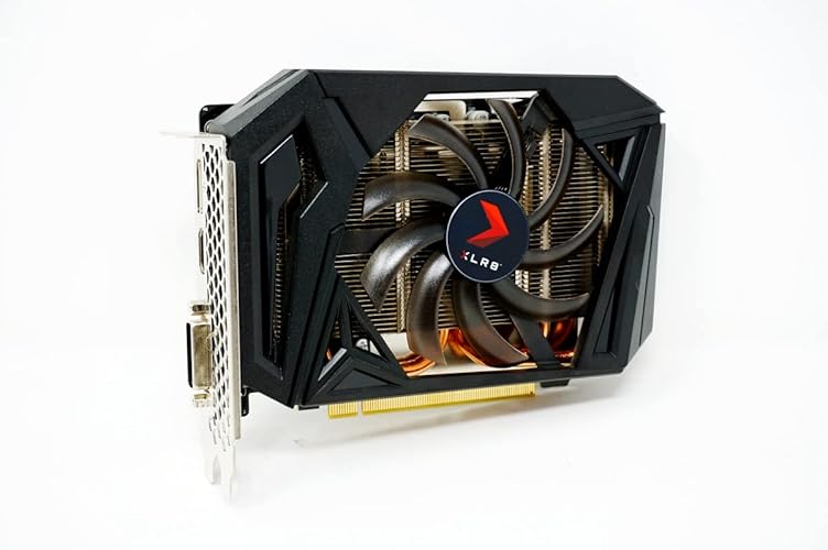 PNY GeForce GTX 1660 Super 6GB XLR8 Edición de Juego Overclockeada de Un Ventilador (Reacondicionado)