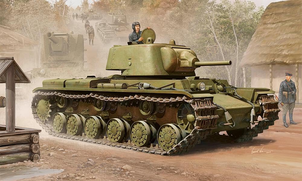 Amazon | トランペッター 1/35 ソビエト軍 KV-I重戦車 1939 プラモデル