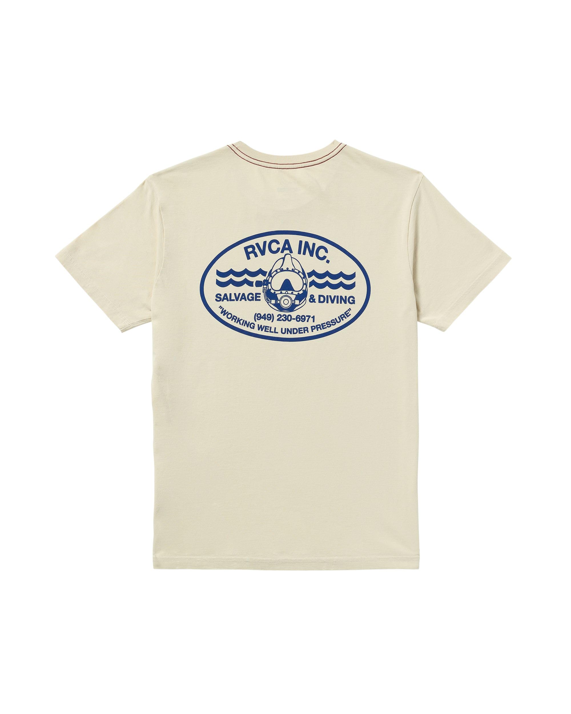 RVCA Men's Balance Box Short Sleeve Tee, Rvca Salvage | Ceramic, XXL