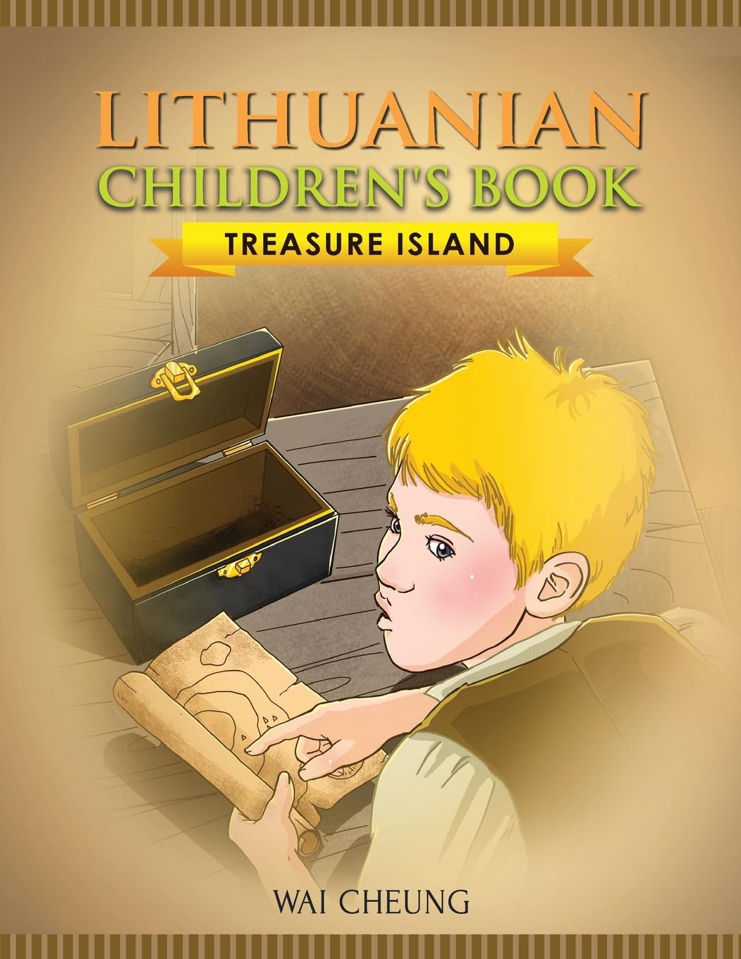 Lithuanian Children's Book: Treasure Island