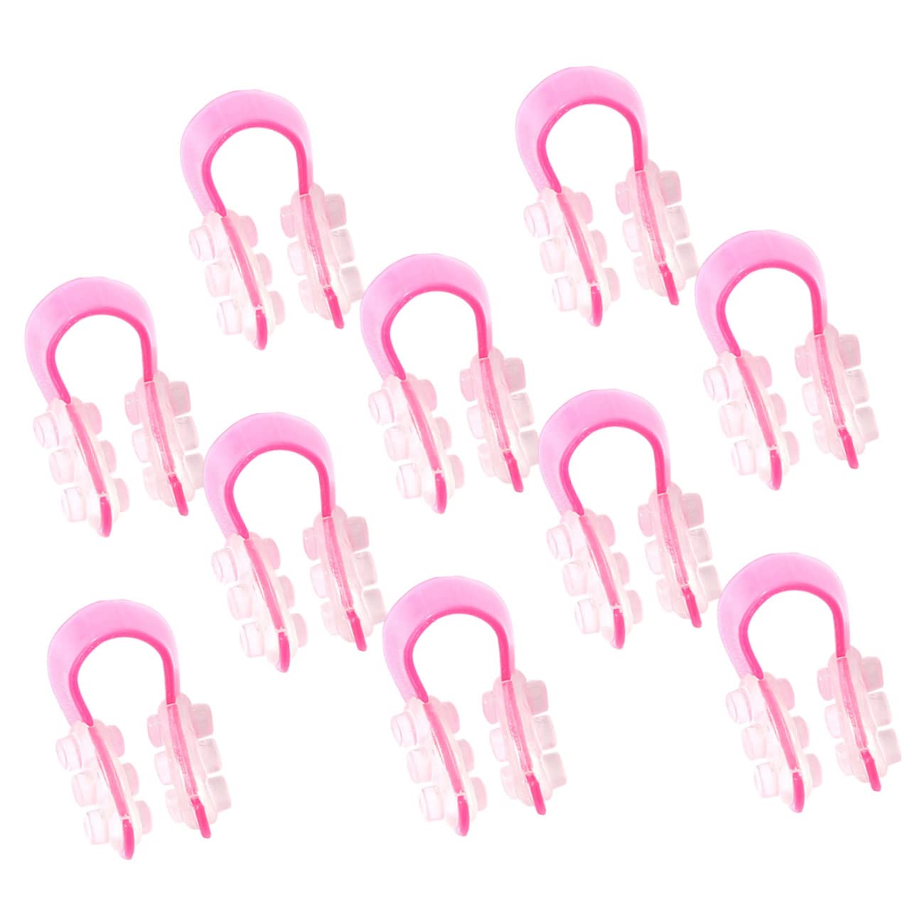 FOYTOKI 3sets Ergonomic Nose Shaping Clips Nose Lifter Pincher for Beautiful 10pcs*3