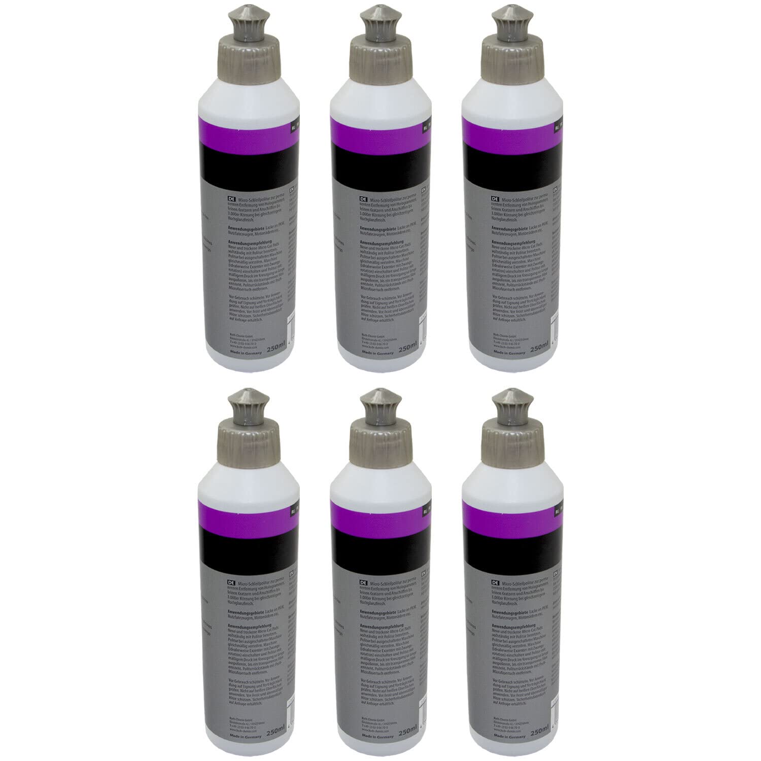 Micro abrasivo sin aceite de silicona Micro Cut & Finish M3.02 Koch Chemie 6 x 250 ml