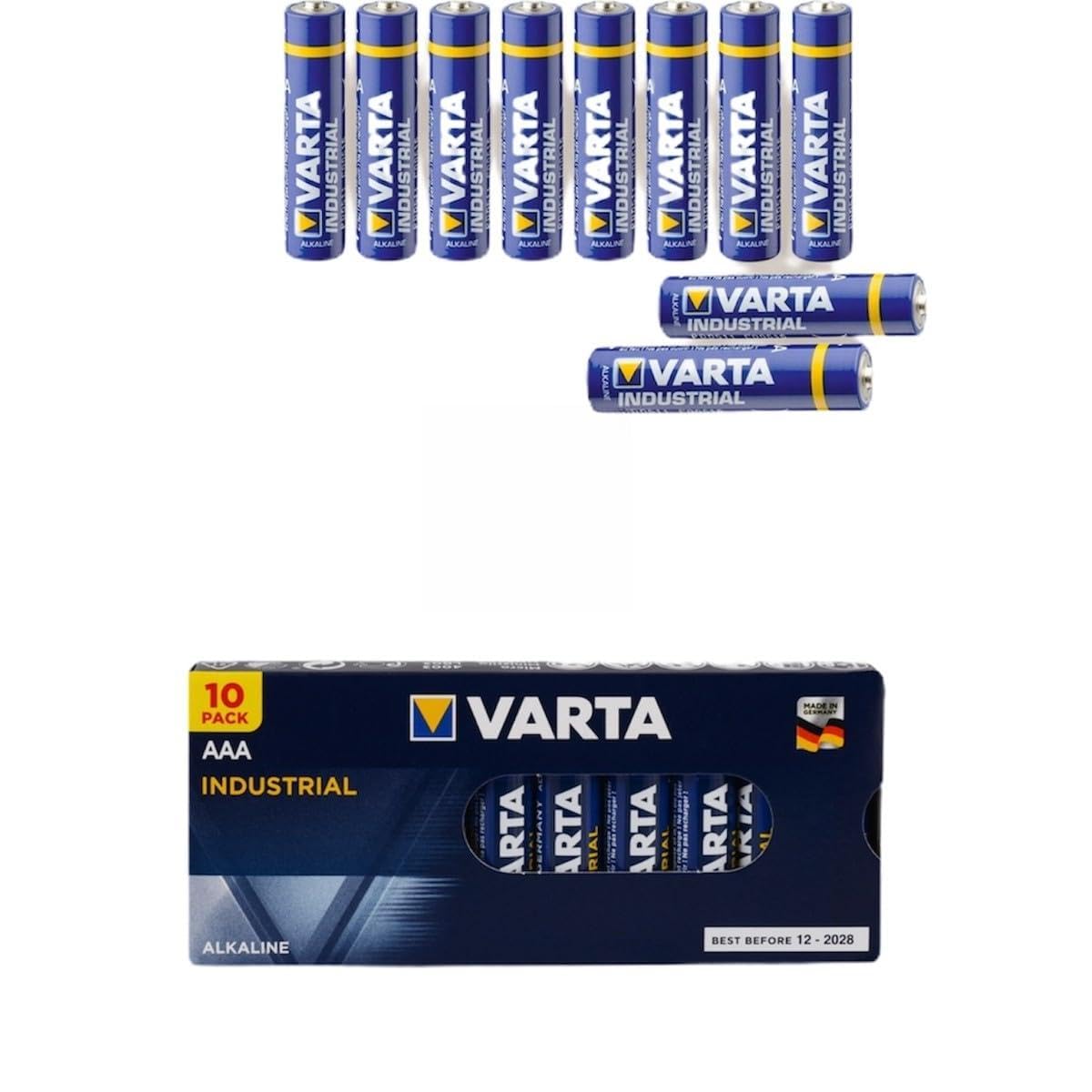 Varta Endüstriyel Aaa Ince Kalem Pil 1.5V Alkalin 20'li
