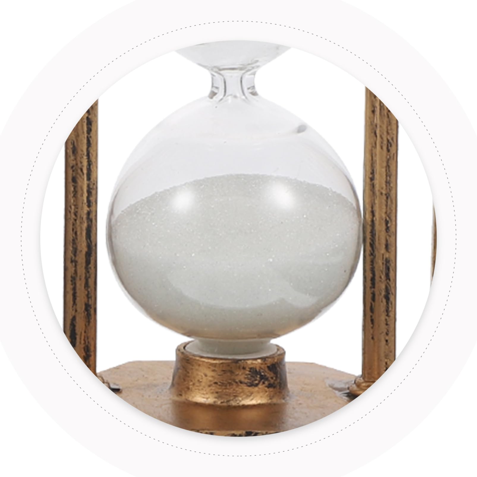 PRETYZOOM 4 Stück Riesenrad-Sanduhr-pendel Sanduhren Sandsand Zappeln Sandspielzeug Sand- Und Wasserspiegel Sanduhr Sanduhr Handgefertigte Tischdeko Sandkasten Magnetische Sanduhr Plastik