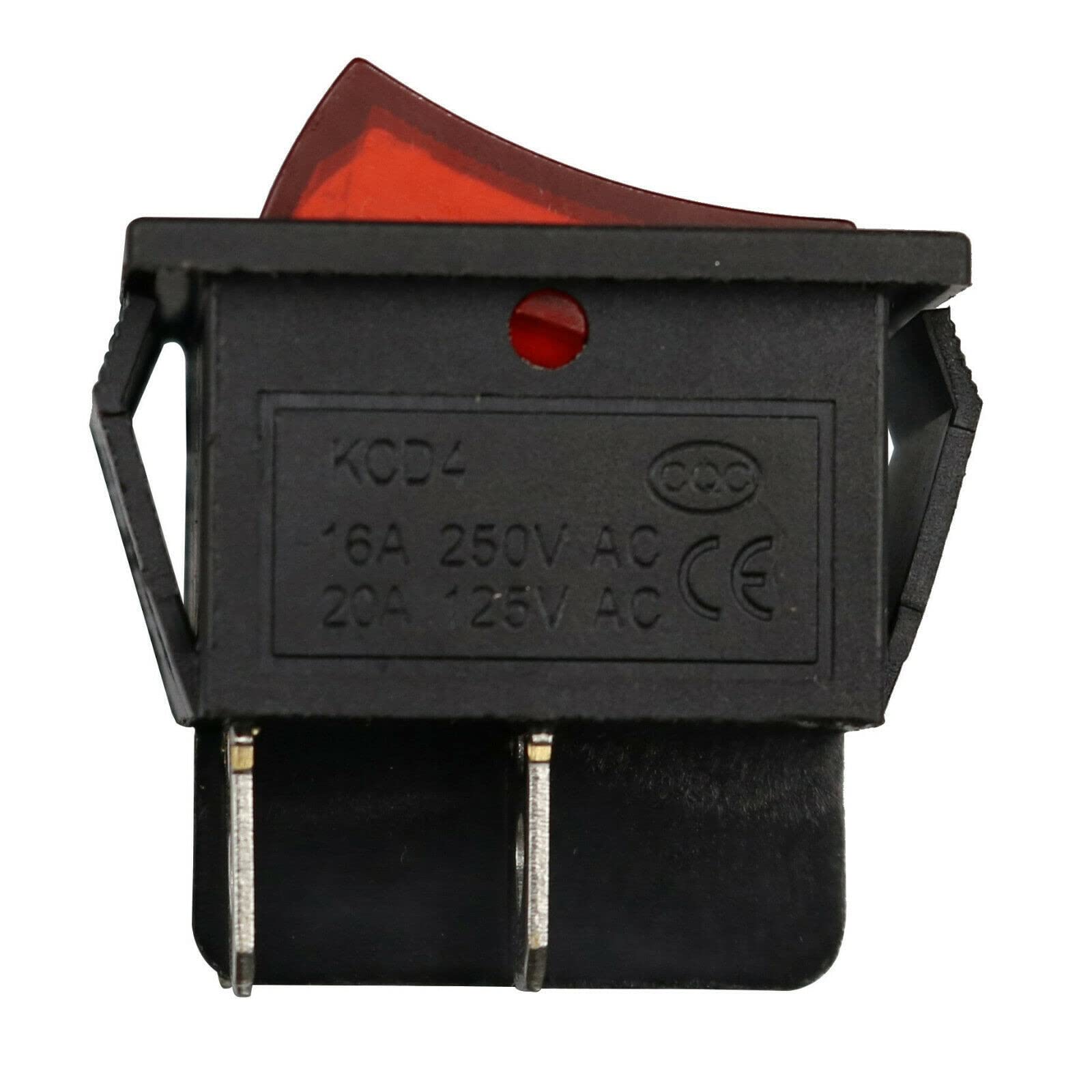 CRE-0808-103-1 Lighted Rocker Switch 7/8 X 1-1/2 DPST | Exact Fit Replacement for CRES Cor 0808-103-1 | SHARPTEK.COM Parts | 180-Day Warranty