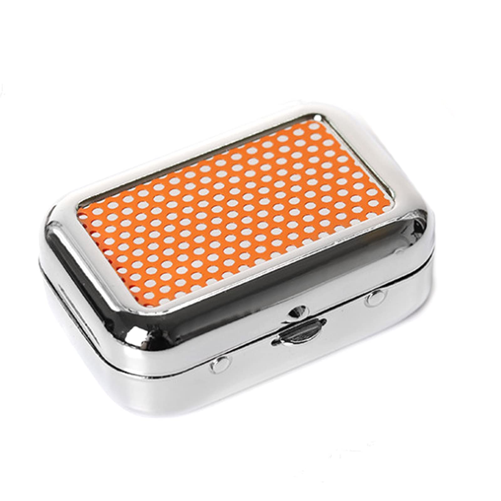 Mini Compact Portable Ashtray, Stainless Steel Table-top Ash Tray