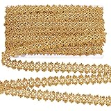goldene spitze kroatien Perfekt für: Der klassische und vielseitige Stil kann bei den meisten Gelegenheiten verwendet werden, es kann als zubehör für kleidung verwendet werden, Nähen, Kunsthandwerk, usw., und kann auch als dekoratives Accessoire für Esstische verwendet werden, Haarspangen, Scrapbooking, Geschenkverpackung, Parteien, Vorhänge, Sofas, usw.